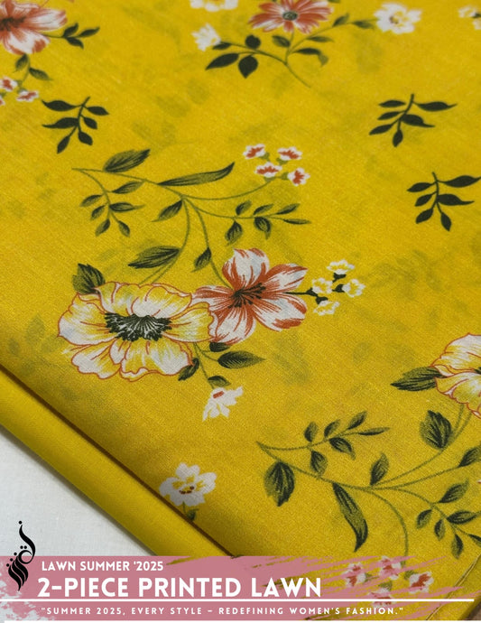 2 Piece All Over Printed Lawn