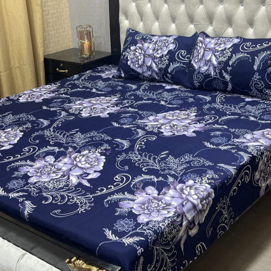 Crystal Cotton Bedsheet Design 056