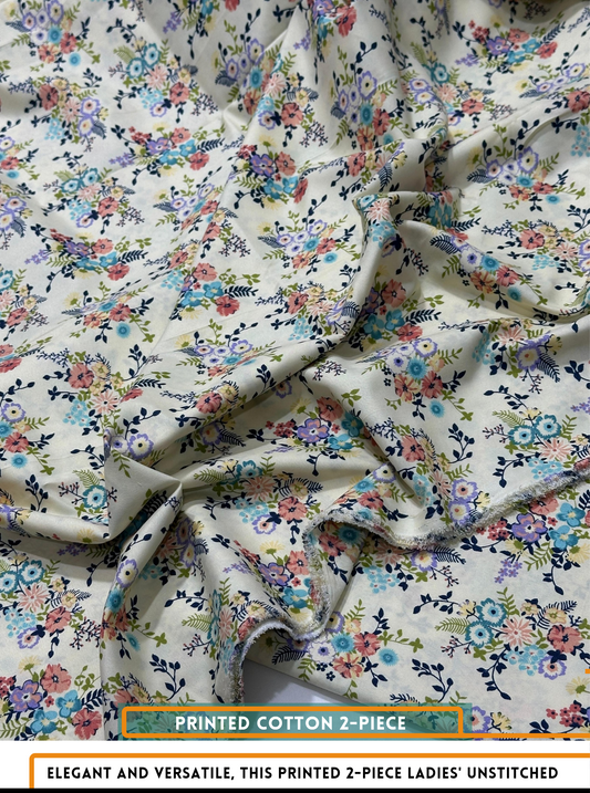 2 Piece Printed Summer cotton