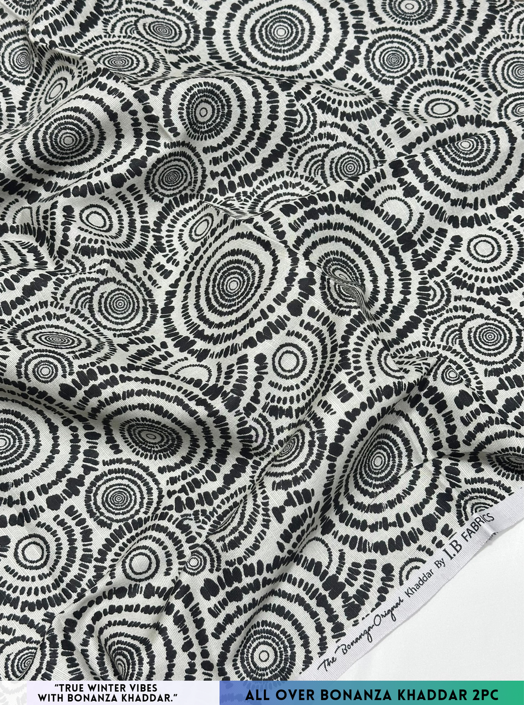 Printed Bonanza Khaddar 2-Piece Unsticthed