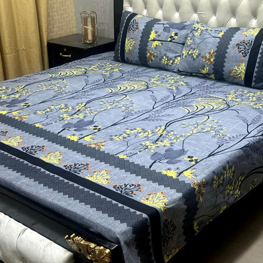 Crystal Cotton Bedsheet Design 024
