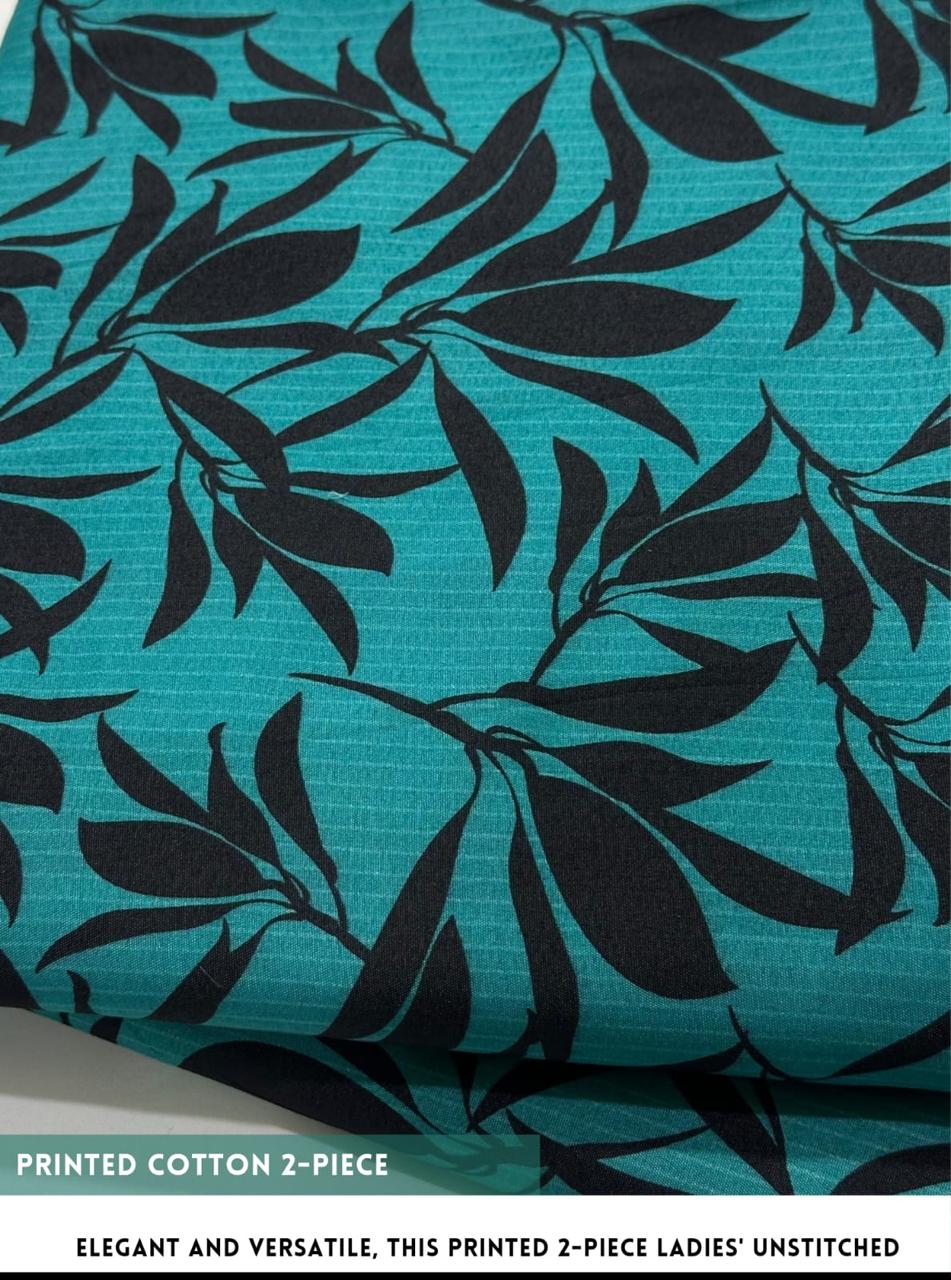 2PC Digital Floral Print