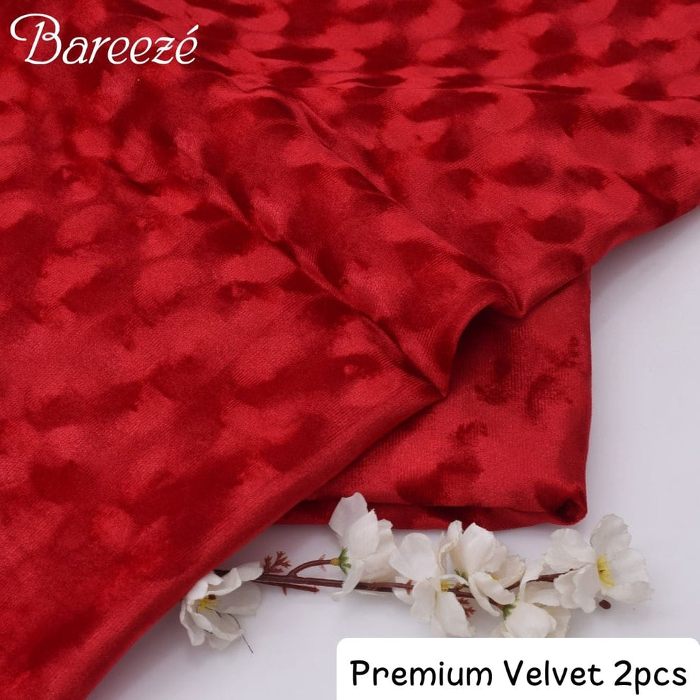 Premium Bareeze Velvet 2-Piece Unstitched