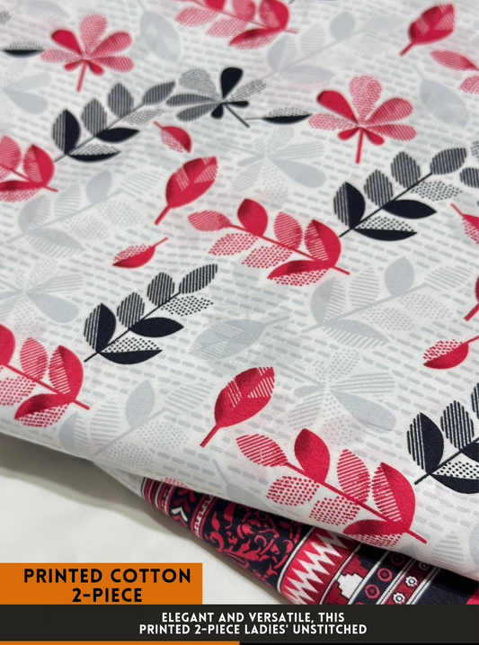 2 Piece Printed Summer cotton