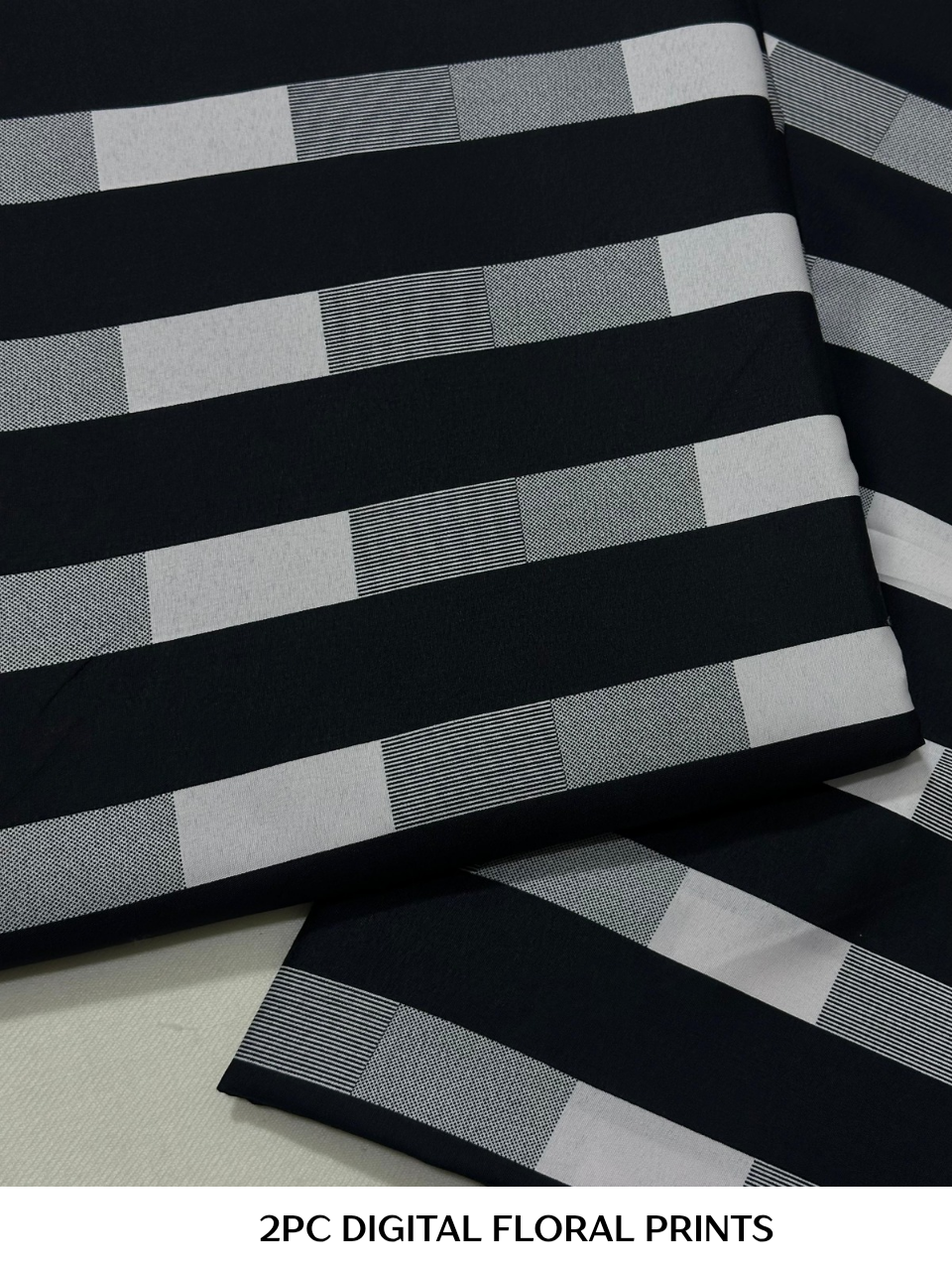 2PC Digital Floral Print