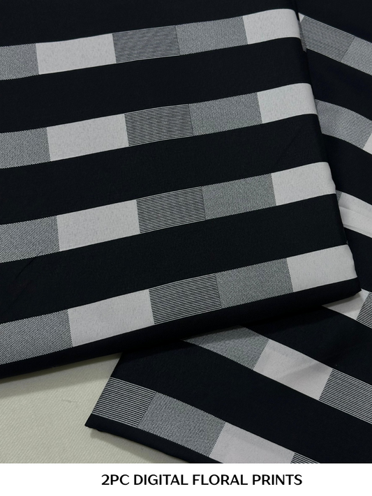 2PC Digital Floral Print