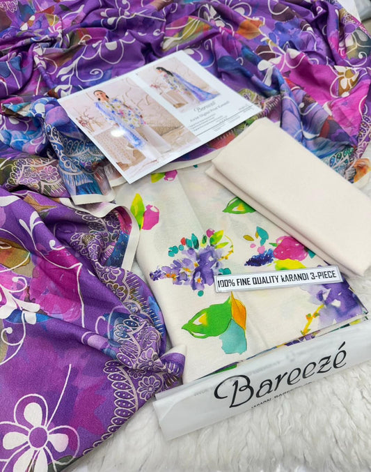 Karandi Unstitched 3 Piece