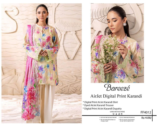 Karandi Unstitched 3 Piece