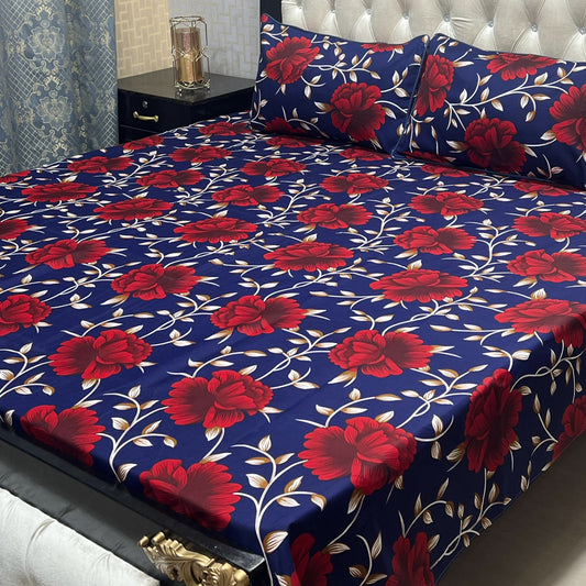 Crystal Cotton Bedsheet Design 029