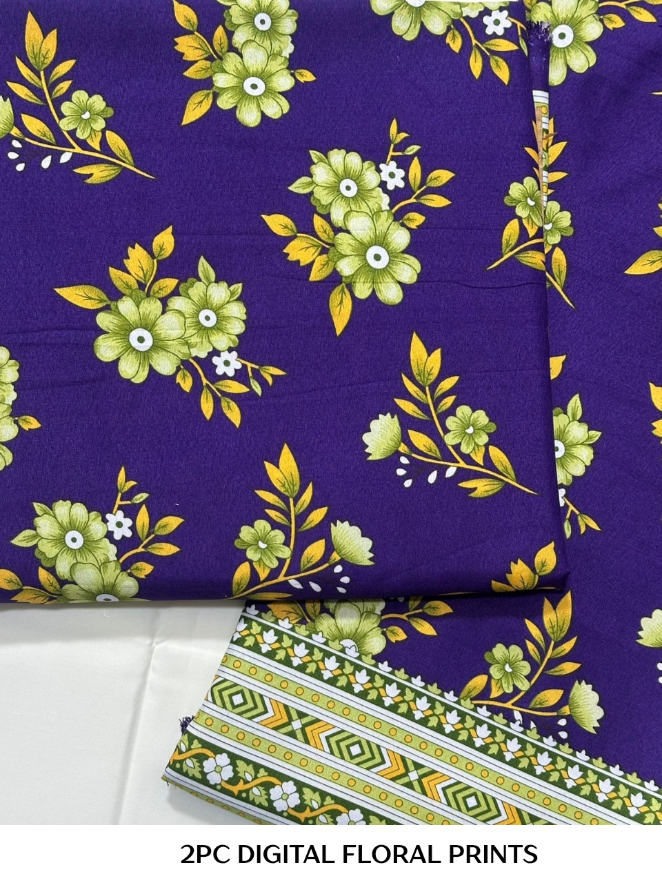 2PC Digital Floral Print