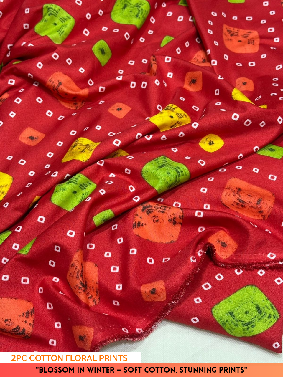 2PC Winter Floral Print