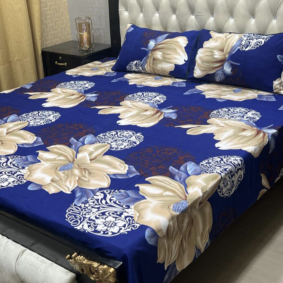 Crystal Cotton Bedsheet Design 037