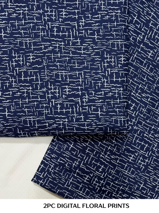 2PC Digital Floral Print