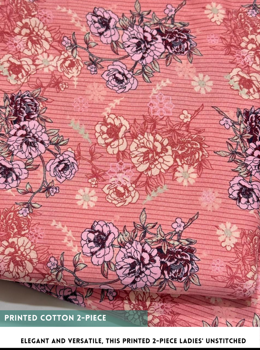 2 Piece Printed Cotton