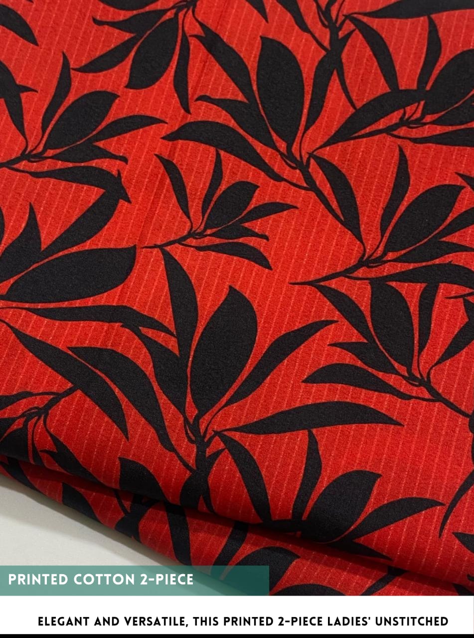 2 Piece Printed Cotton