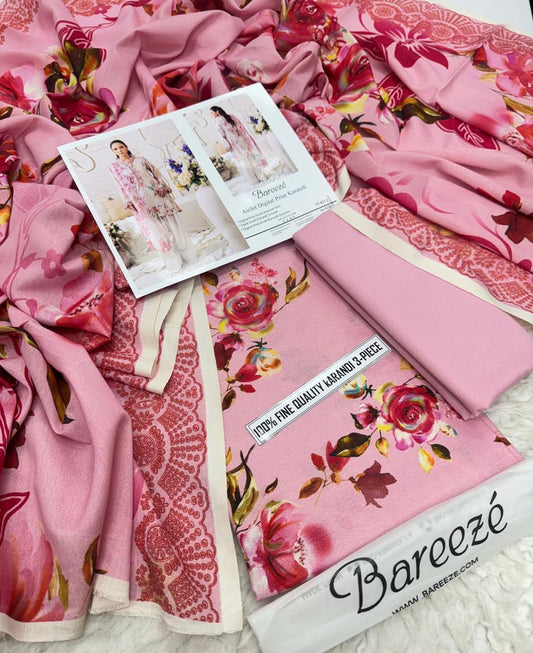 Karandi Unstitched 3 Piece