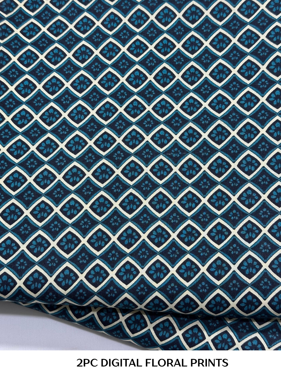 2PC Digital Floral Print