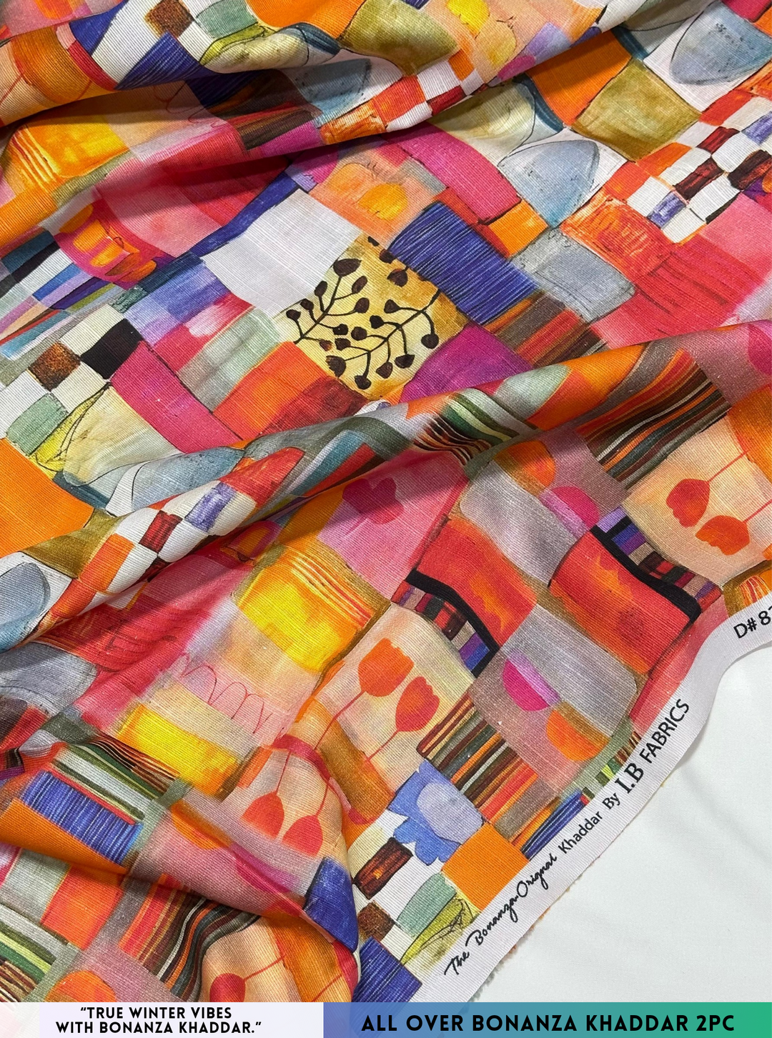 Printed Bonanza Khaddar 2-Piece Unsticthed