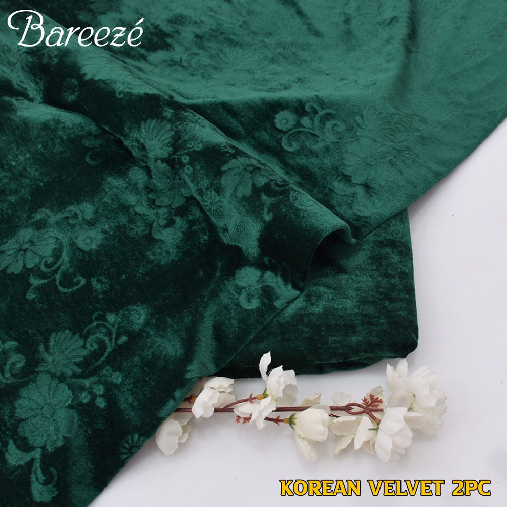 Premium Bareeze Velvet 2-Piece Unstitched