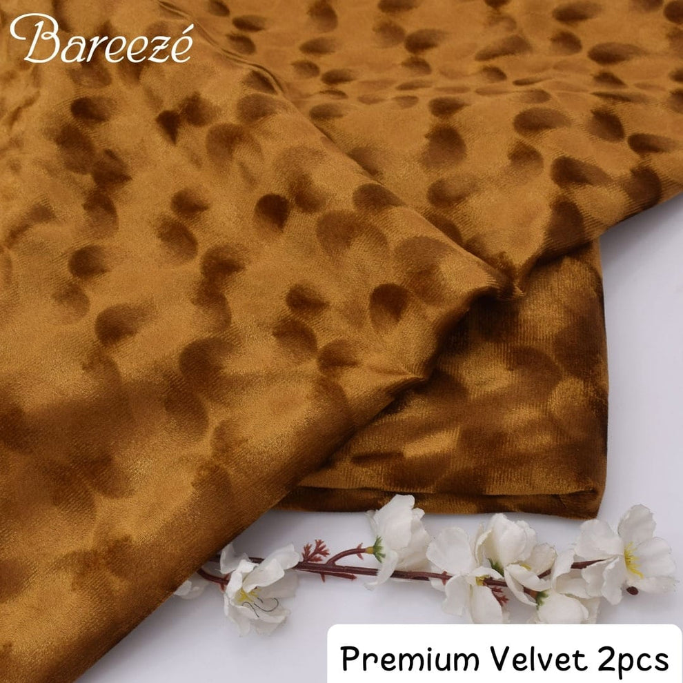 Premium Bareeze Velvet 2-Piece Unstitched