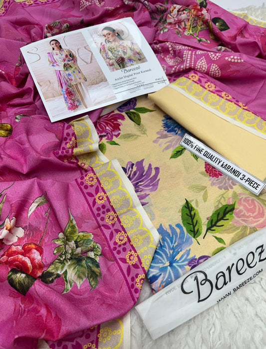 Karandi Unstitched 3 Piece