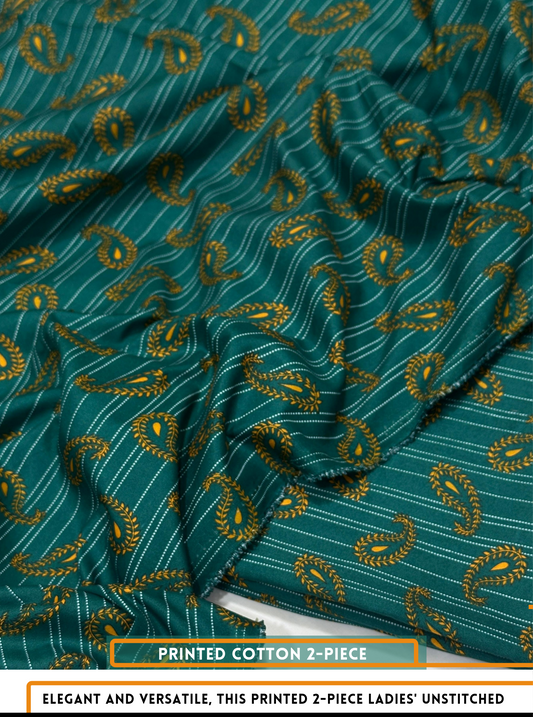 2 Piece Printed Summer cotton