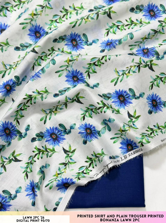 Bonanza Satrangi Lawn 2pc