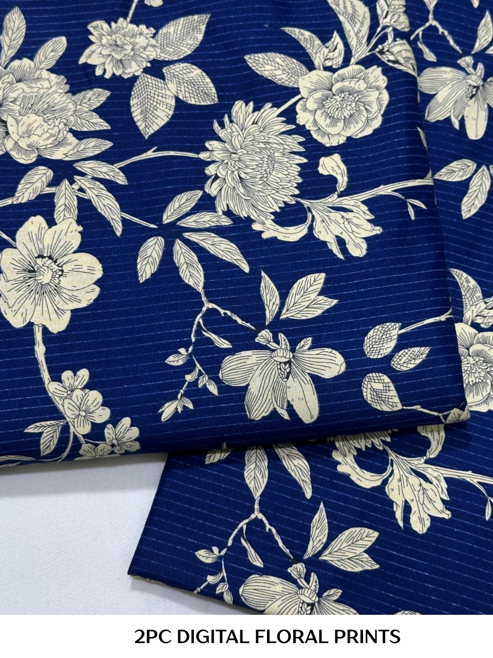 2PC Digital Floral Print