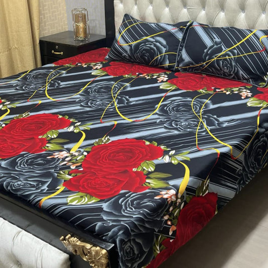 Crystal Cotton Bedsheet Design 031