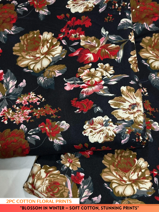 2 Piece Printed Cotton