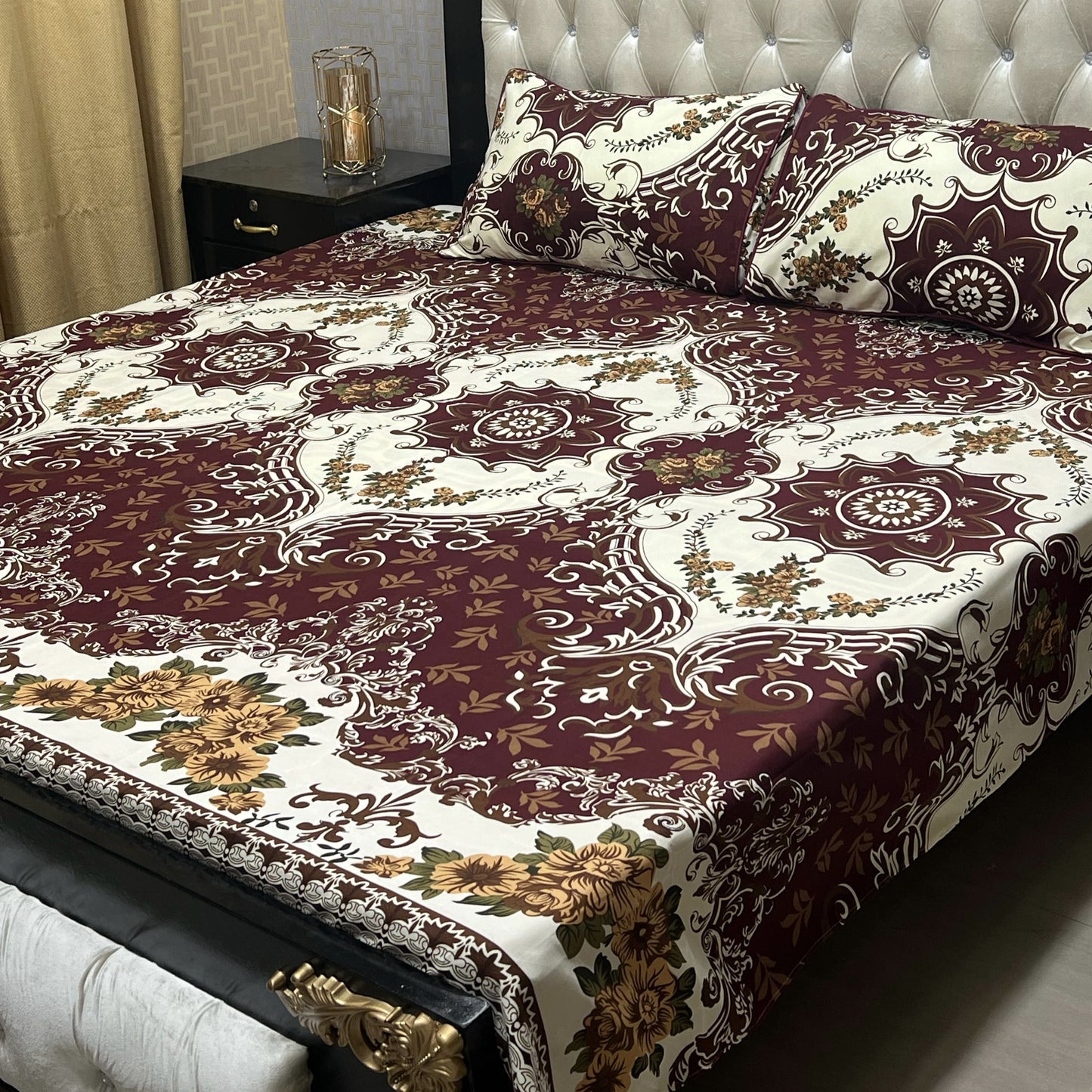 Crystal Cotton Bedsheet Design 032