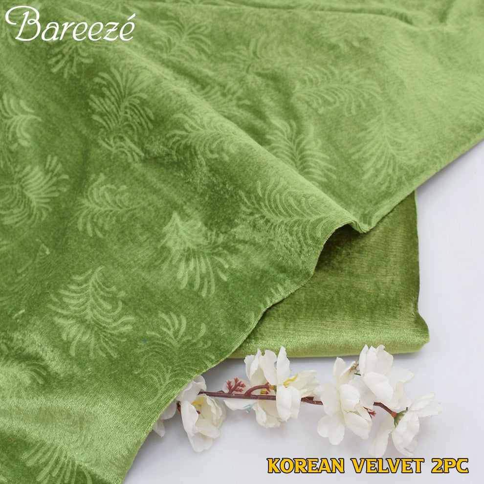 Premium Bareeze Velvet 2-Piece Unstitched