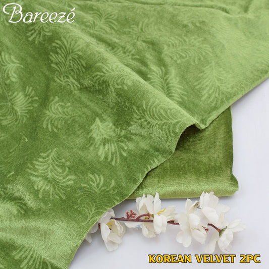Premium Bareeze Velvet 2-Piece Unstitched