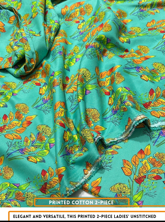 2 Piece Printed Summer cotton