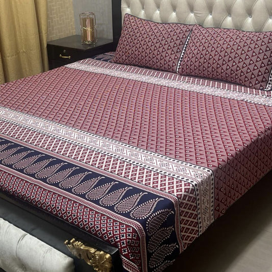 Crystal Cotton Bedsheet Design 007
