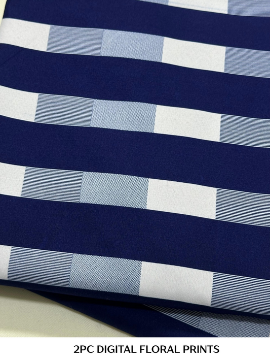 2PC Digital Floral Print