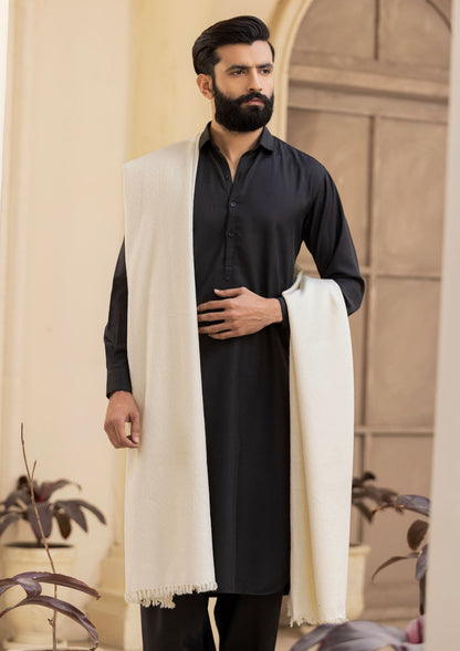 PURE PASHMINA WOOLEN SHAWL FOR MEN LIGHT-WEIGHT