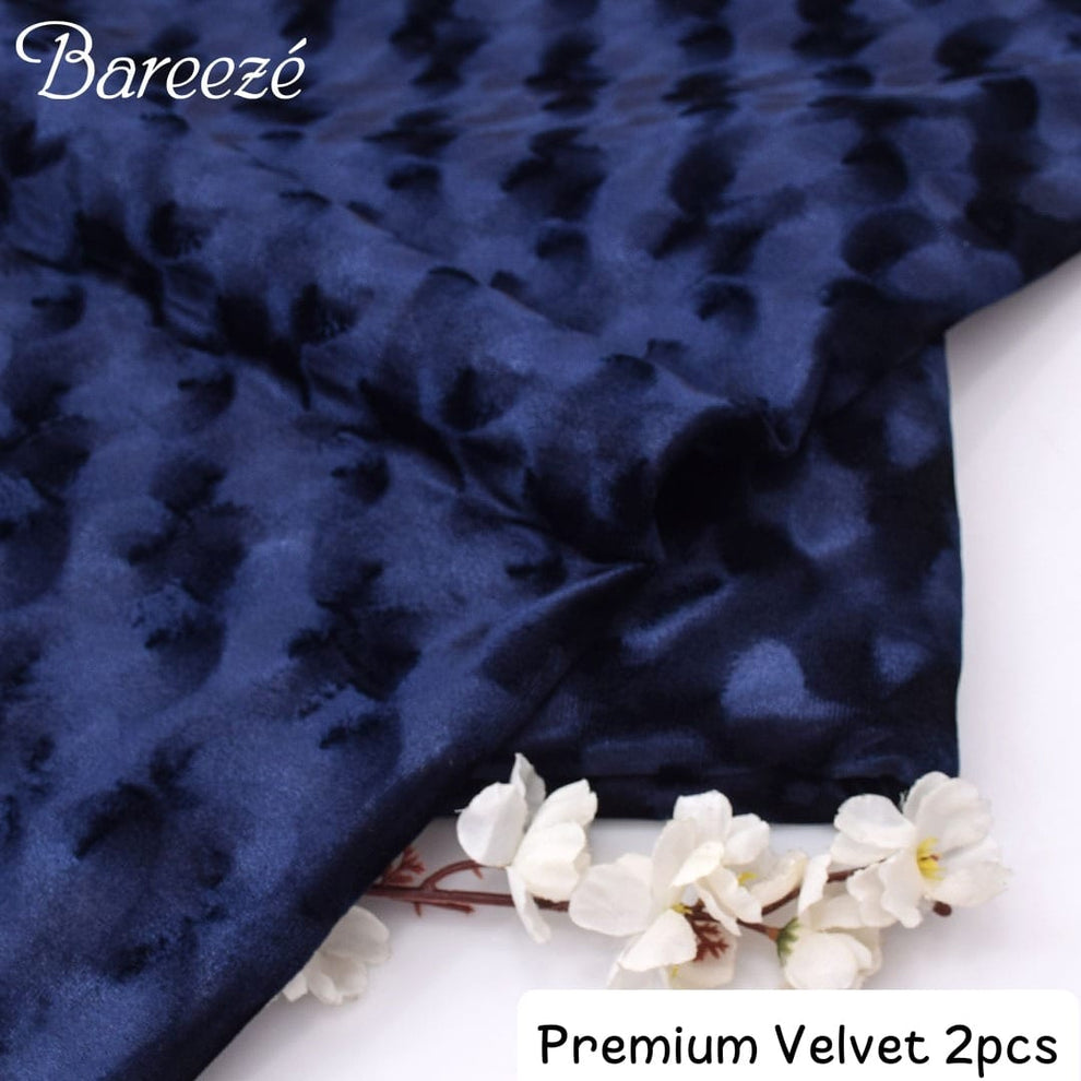 Premium Bareeze Velvet 2-Piece Unstitched