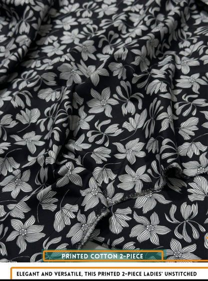 2PC Digital Floral Print