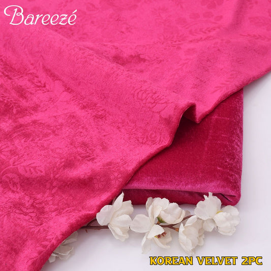 Premium Bareeze Velvet 2-Piece Unstitched