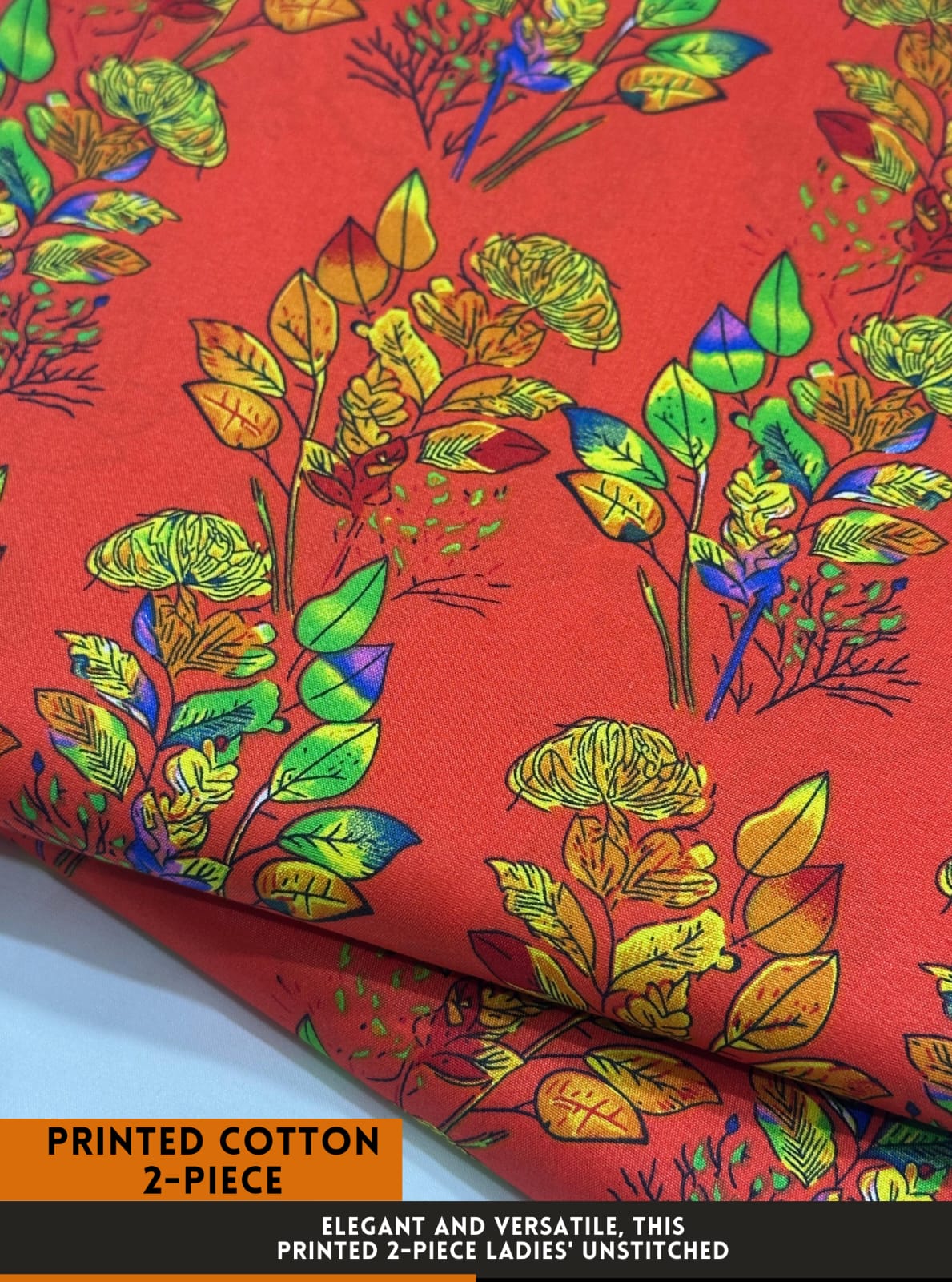 2 Piece Printed Cotton