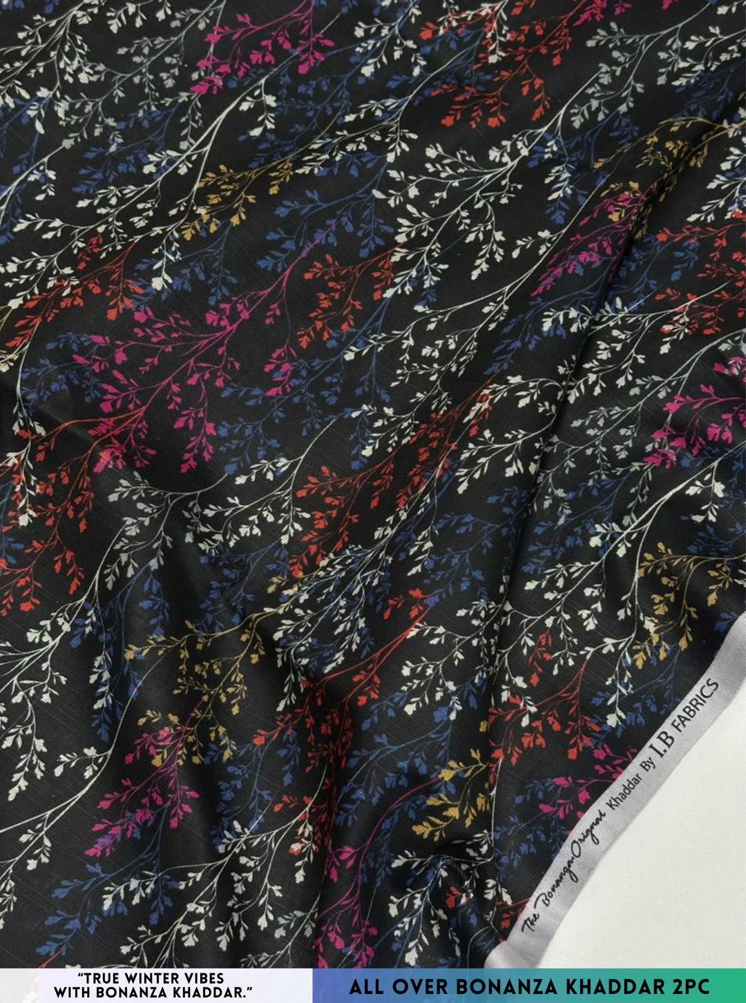 Printed Bonanza Khaddar 2-Piece Unsticthed