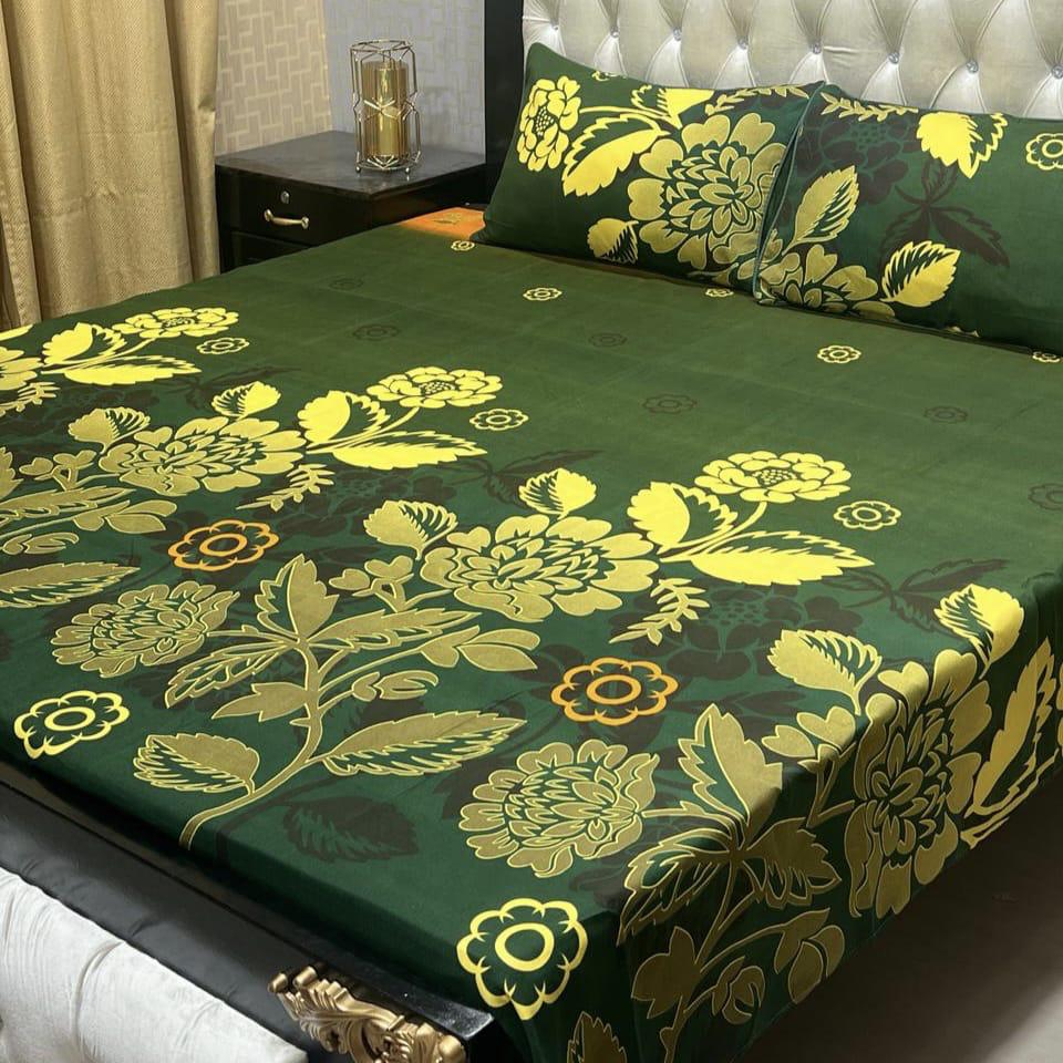 Crystal Cotton Bedsheet Design 038