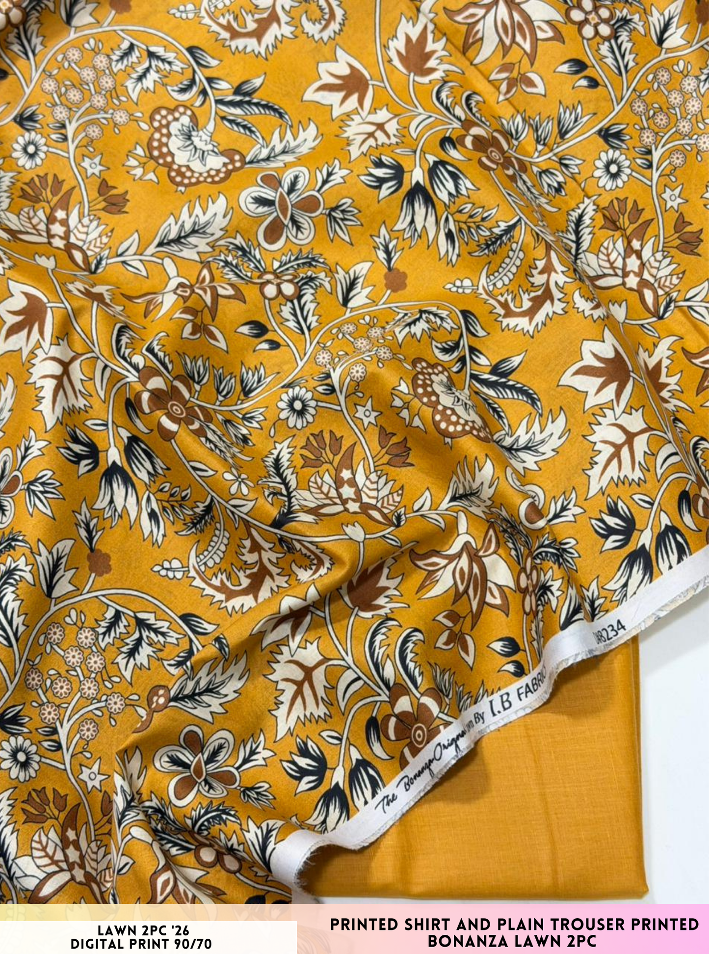 Bonanza Satrangi Lawn 2pc