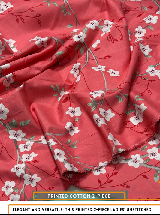 2 Piece Printed Summer cotton