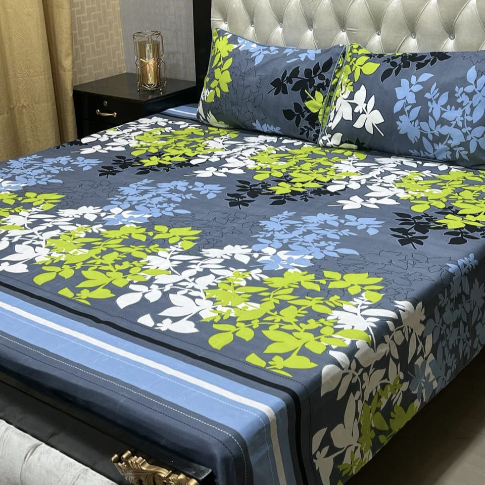 Crystal Cotton Bedsheet Design 028