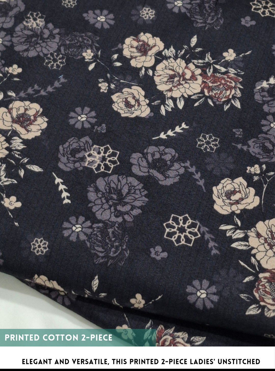 2 Piece Printed Cotton