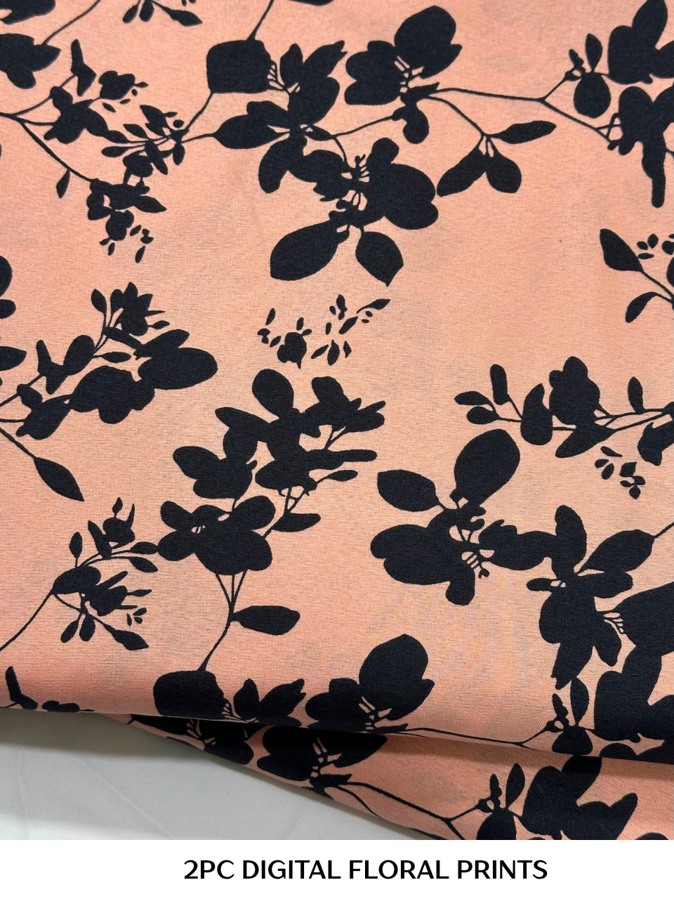 2PC Digital Floral Print