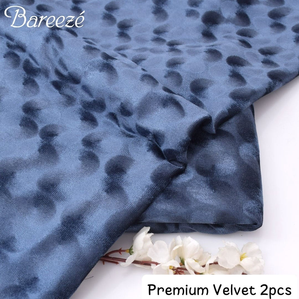 Premium Bareeze Velvet 2-Piece Unstitched