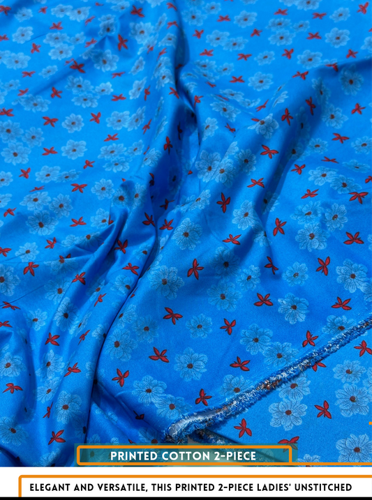 2 Piece Printed Summer cotton